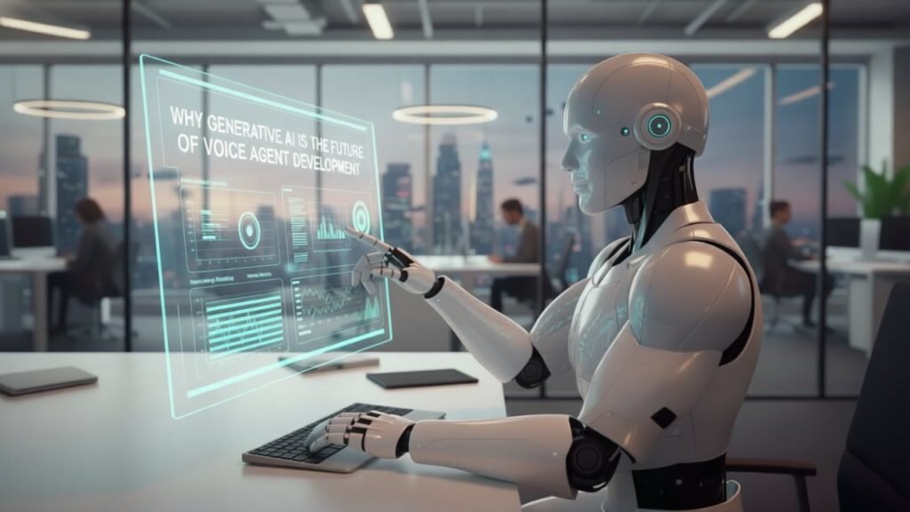 Generative AI voice agent.